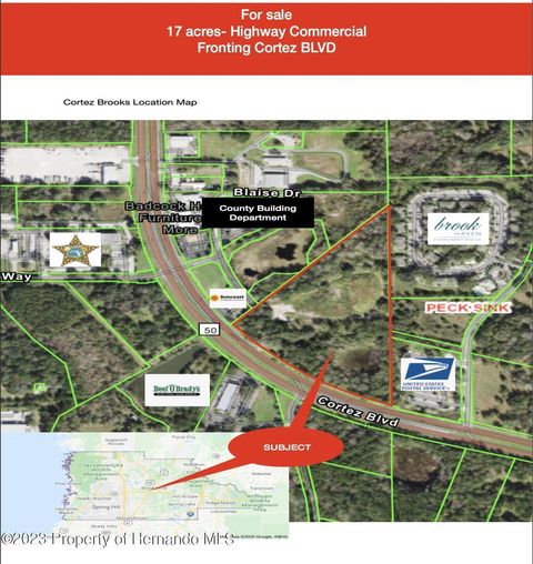Vacant Land For Sale - Cortez Boulevard<br/> Brooksville, FL 34601