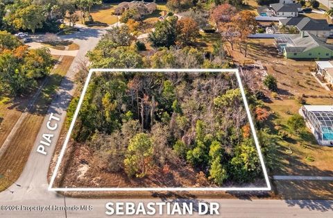 Vacant Land For Sale - . Sebastian Drive<br/> Spring Hill, FL 34609