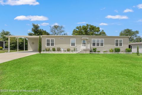 Mobile Home For Sale - 14443 Miranna Street<br/> Brooksville, FL 34613