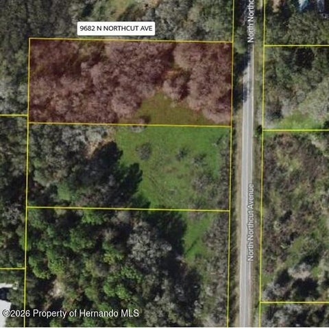 Vacant Land For Sale - 9682 N Northcut Avenue<br/> Crystal River, FL 34428