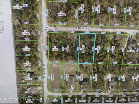 Vacant Land For Sale - 00780079 Eadom Avenue<br/> Weeki Wachee, FL 34614