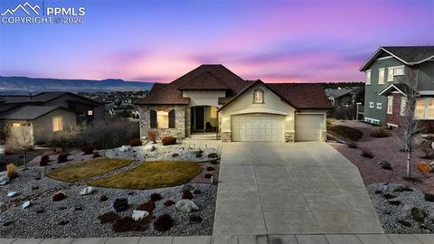 Photo of 10042 Coyote Song Terrace, Colorado Springs, CO 80924 (MLS # 8882876)