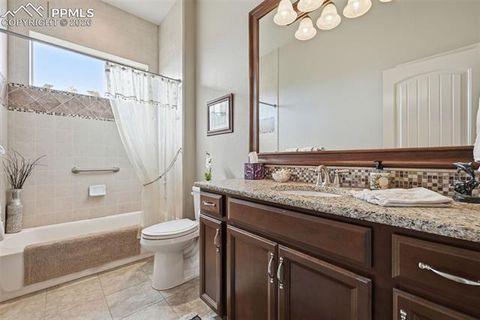 Tiny photo for 10042 Coyote Song Terrace, Colorado Springs, CO 80924 (MLS # 8882876)