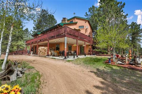 Tiny photo for 381 Saddleback Creek Drive, Florissant, CO 80816 (MLS # 3594091)