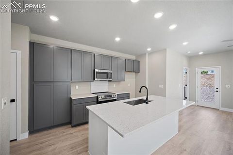 Tiny photo for 5385 Sidewinder Drive, Colorado Springs, CO 80925 (MLS # 9416432)