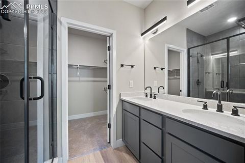 Tiny photo for 5385 Sidewinder Drive, Colorado Springs, CO 80925 (MLS # 9416432)