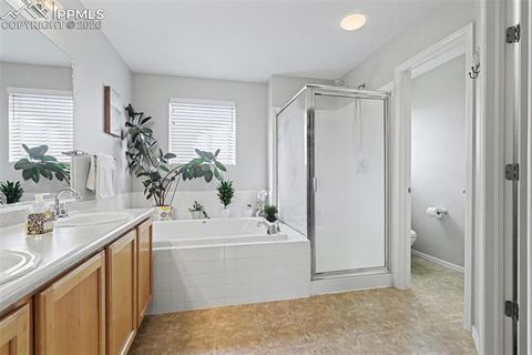 Tiny photo for 7828 February Drive, Colorado Springs, CO 80951 (MLS # 1815807)