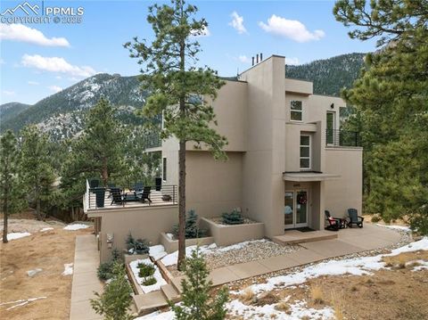 Photo of 6015 Waterfall Loop, Manitou Springs, CO 80829 (MLS # 7661820)