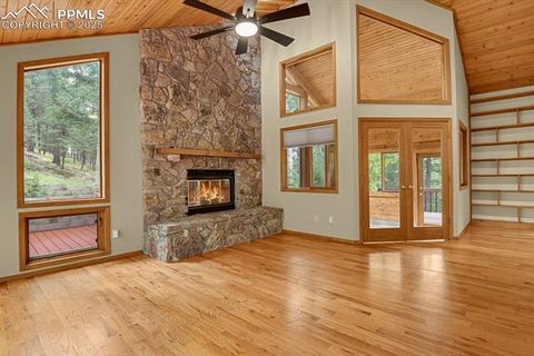 Tiny photo for 991 Kings Crown Road, Woodland Park, CO 80863 (MLS # 2252858)