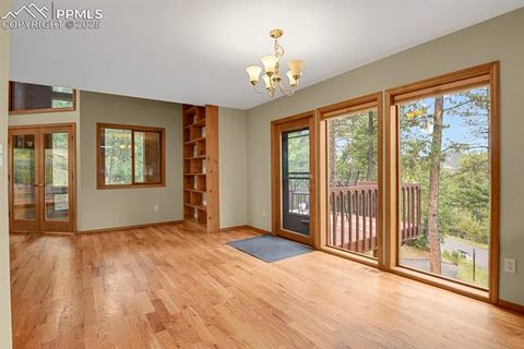 Tiny photo for 991 Kings Crown Road, Woodland Park, CO 80863 (MLS # 2252858)