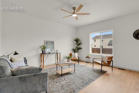 Tiny photo for 6733 Liberator Trail, Colorado Springs, CO 80925 (MLS # 9920025)