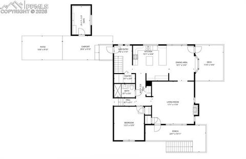 Tiny photo for 114 Via Linda Vista, Manitou Springs, CO 80829 (MLS # 1560131)