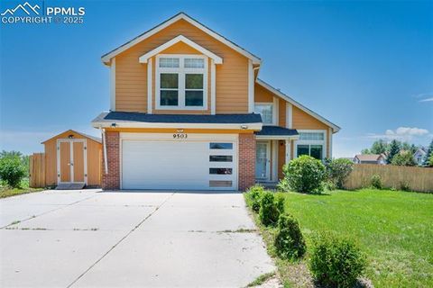 Photo of 9503 Brisk Breeze Court, Colorado Springs, CO 80925 (MLS # 4783489)