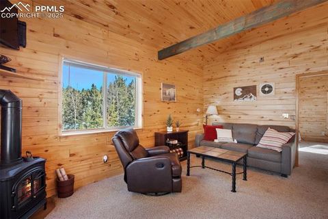 Tiny photo for 526 Wakanda Trail, Woodland Park, CO 80863 (MLS # 8390387)