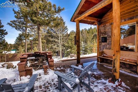 Tiny photo for 526 Wakanda Trail, Woodland Park, CO 80863 (MLS # 8390387)