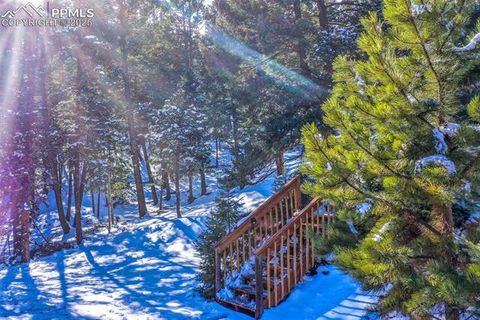 Tiny photo for 526 Wakanda Trail, Woodland Park, CO 80863 (MLS # 8390387)