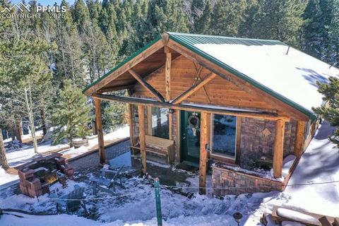 Tiny photo for 526 Wakanda Trail, Woodland Park, CO 80863 (MLS # 8390387)