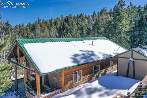 Tiny photo for 526 Wakanda Trail, Woodland Park, CO 80863 (MLS # 8390387)