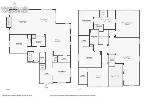 Tiny photo for 7366 Buffalo Prairie Court, Colorado Springs, CO 80915 (MLS # 9699580)