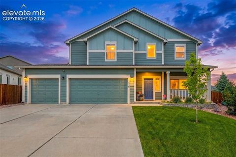 Photo of 7366 Buffalo Prairie Court, Colorado Springs, CO 80915 (MLS # 9699580)