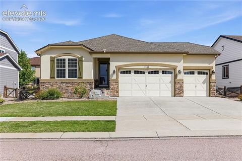 Photo of 7127 Mountain Spruce Drive, Colorado Springs, CO 80927 (MLS # 2733860)