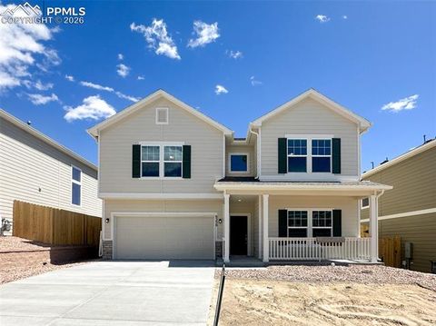 Photo of 8259 Henzlee Place, Colorado Springs, CO 80831 (MLS # 9810061)