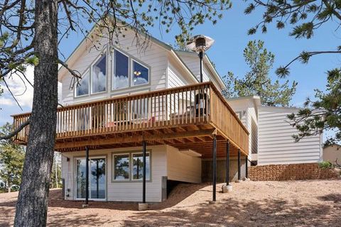 Photo of 51 Dakota Lane, Woodland Park, CO 80863 (MLS # R13807006)