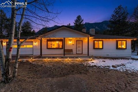 Photo of 685 Sunnywood Loop, Woodland Park, CO 80863 (MLS # 4008107)