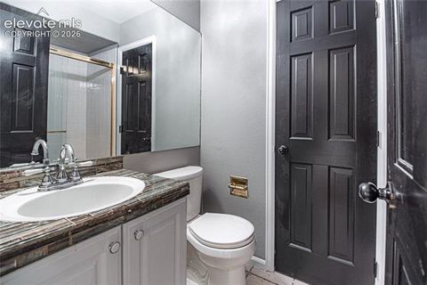 Tiny photo for 5655 Saddle Rock Road, Colorado Springs, CO 80918 (MLS # 7434334)