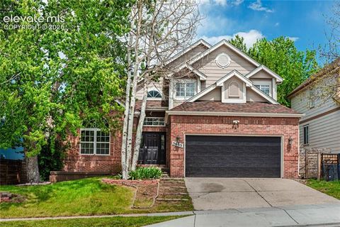 Photo of 5655 Saddle Rock Road, Colorado Springs, CO 80918 (MLS # 7434334)