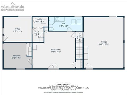 Tiny photo for 14390 Herring Road, Colorado Springs, CO 80908 (MLS # 4287220)