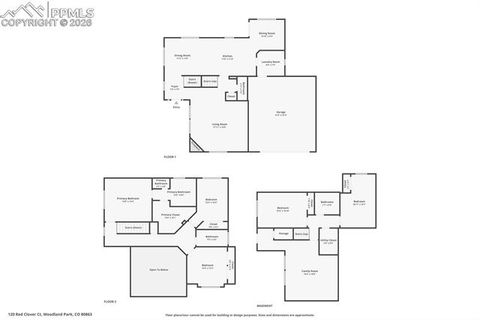 Tiny photo for 120 Red Clover Court, Woodland Park, CO 80863 (MLS # 1792318)