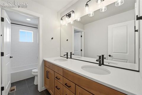 Tiny photo for 10245 Spry Street, Colorado Springs, CO 80924 (MLS # 8037854)