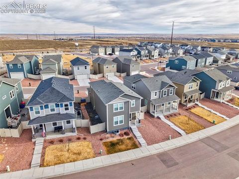 Tiny photo for 5185 Roundhouse Drive, Colorado Springs, CO 80925 (MLS # 8265013)