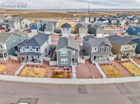 Tiny photo for 5185 Roundhouse Drive, Colorado Springs, CO 80925 (MLS # 8265013)