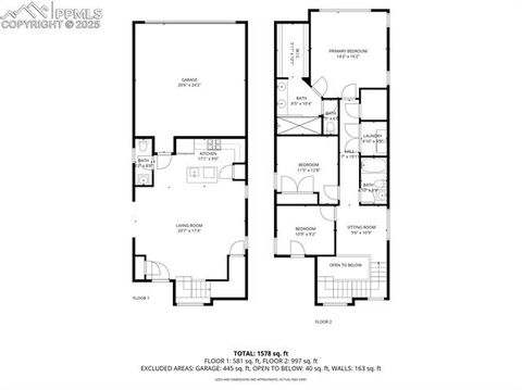Tiny photo for 6358 Levity Heights, Colorado Springs, CO 80924 (MLS # 2181326)