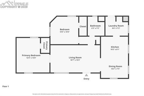 Tiny photo for 849 E Fountain Boulevard, Colorado Springs, CO 80903 (MLS # 7261855)