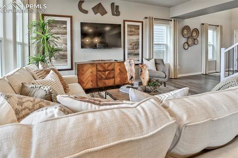 Tiny photo for 8570 Blue Feather Loop, Colorado Springs, CO 80908 (MLS # 8559724)