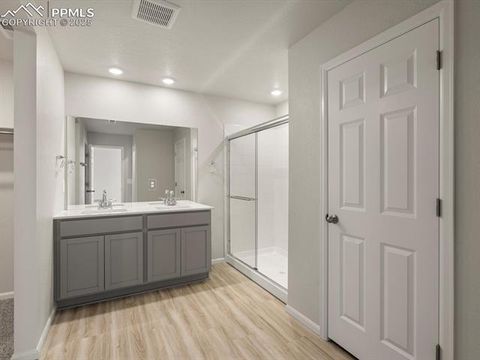 Tiny photo for 11363 Saugeye Street, Colorado Springs, CO 80925 (MLS # 8485420)