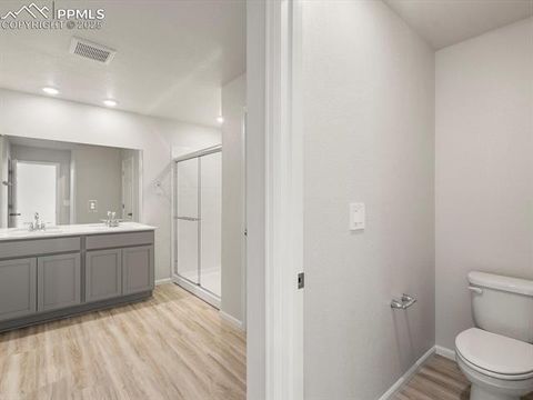 Tiny photo for 11363 Saugeye Street, Colorado Springs, CO 80925 (MLS # 8485420)