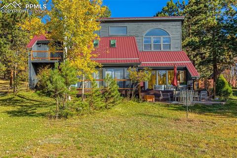 Tiny photo for 880 Sun Valley Drive, Woodland Park, CO 80863 (MLS # 7383121)