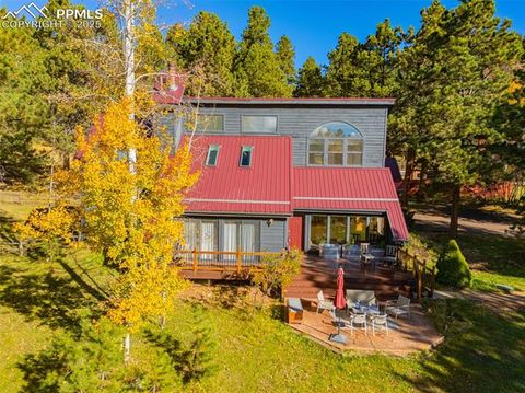 Tiny photo for 880 Sun Valley Drive, Woodland Park, CO 80863 (MLS # 7383121)
