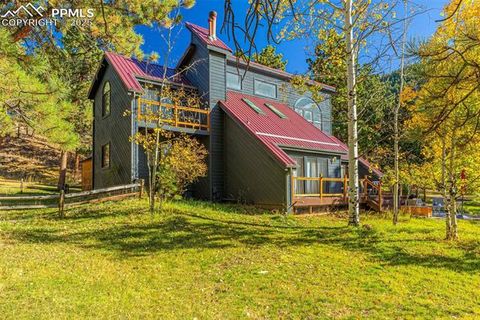 Tiny photo for 880 Sun Valley Drive, Woodland Park, CO 80863 (MLS # 7383121)