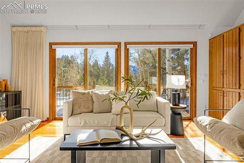 Tiny photo for 880 Sun Valley Drive, Woodland Park, CO 80863 (MLS # 7383121)