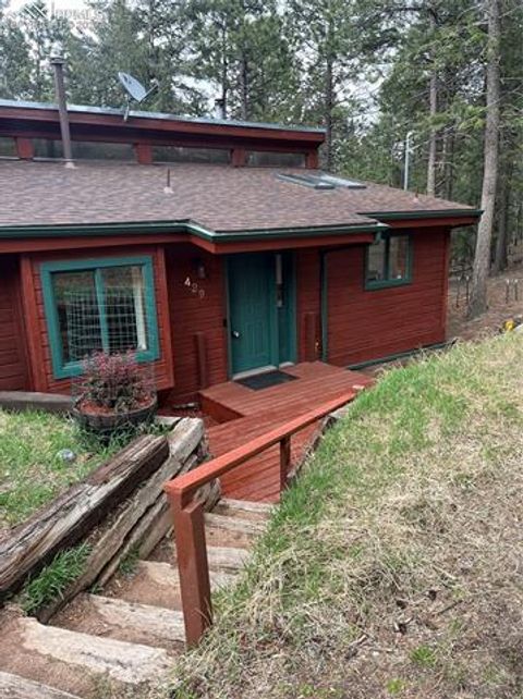 Tiny photo for 429 Evergreen Court, Woodland Park, CO 80863 (MLS # 6153436)