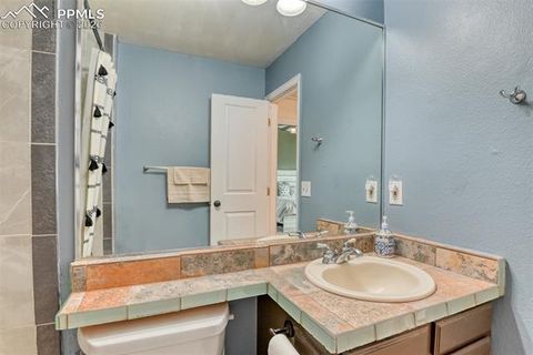 Tiny photo for 7410 Hickorywood Drive, Colorado Springs, CO 80920 (MLS # 1292524)