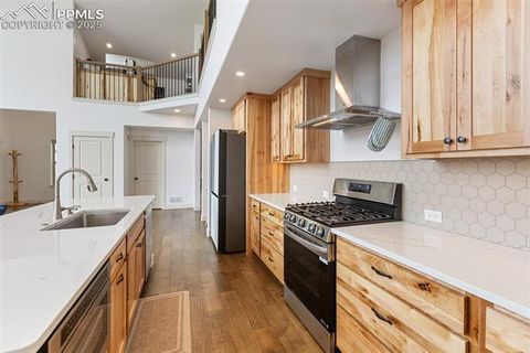 Tiny photo for 1015 Locklin Way, Woodland Park, CO 80863 (MLS # 8555277)