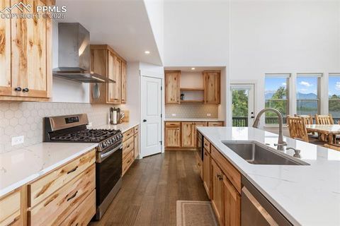 Tiny photo for 1015 Locklin Way, Woodland Park, CO 80863 (MLS # 8555277)
