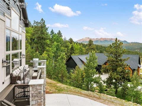 Tiny photo for 1015 Locklin Way, Woodland Park, CO 80863 (MLS # 8555277)