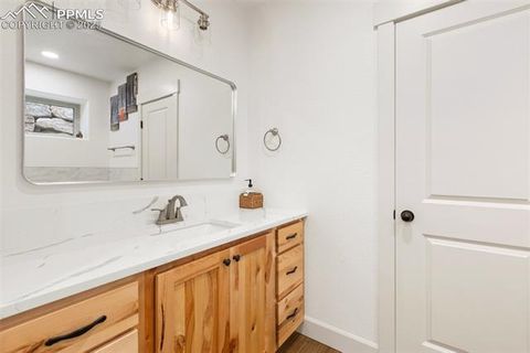 Tiny photo for 1015 Locklin Way, Woodland Park, CO 80863 (MLS # 8555277)